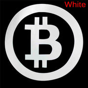 Large Bitcoin Car Sticker - Coined Clothing