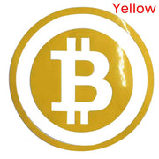 Large Bitcoin Car Sticker - Coined Clothing