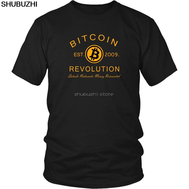 BITCOIN CRYPTO SHIRT Cool Casual