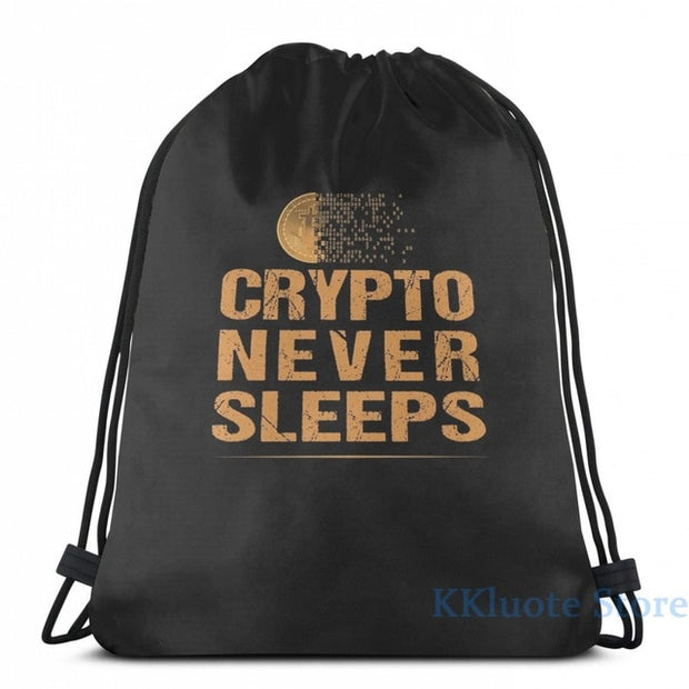 Funny Graphic print Bitcoin Logo Bag - Coined Clothing