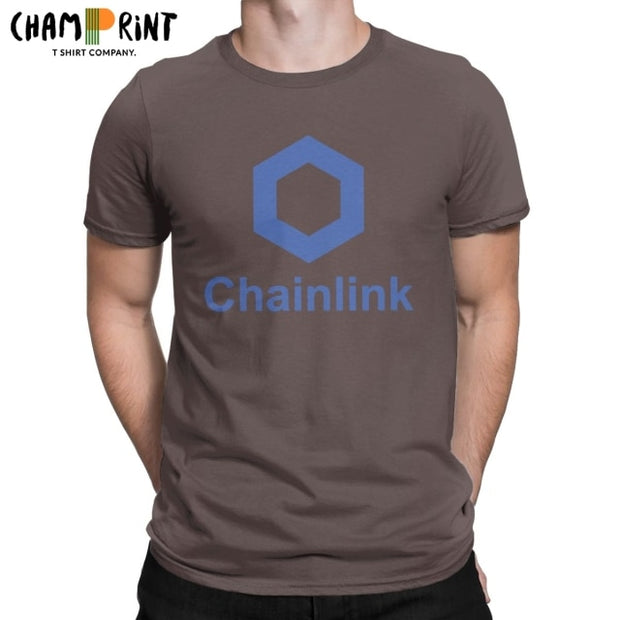 Men's T-Shirts Chainlink Coin