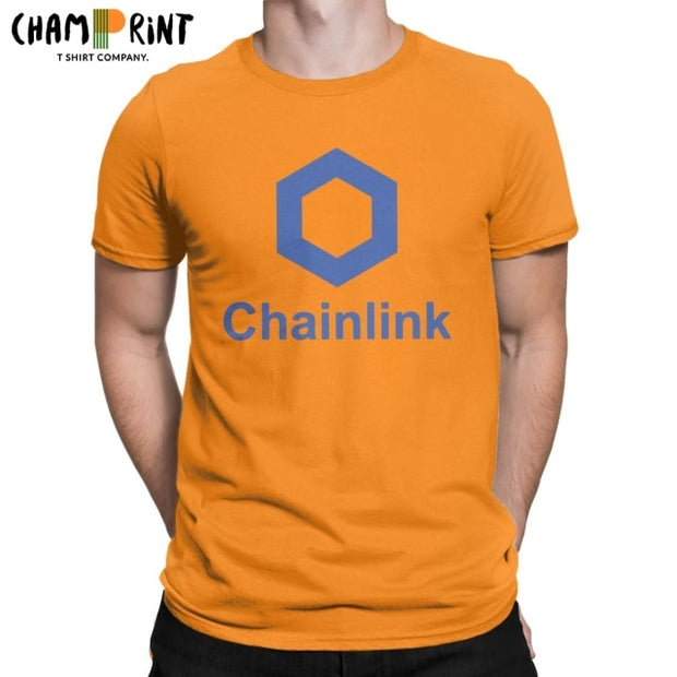 Men's T-Shirts Chainlink Coin