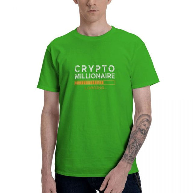 Millionaire Crypto Loading T-Shirt