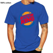 Bitcoin King T Shirt Ringer Funny Burger